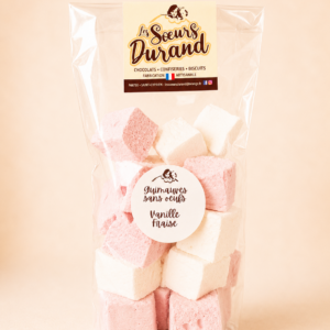 Guimauves sans œufs Vanille Fraise