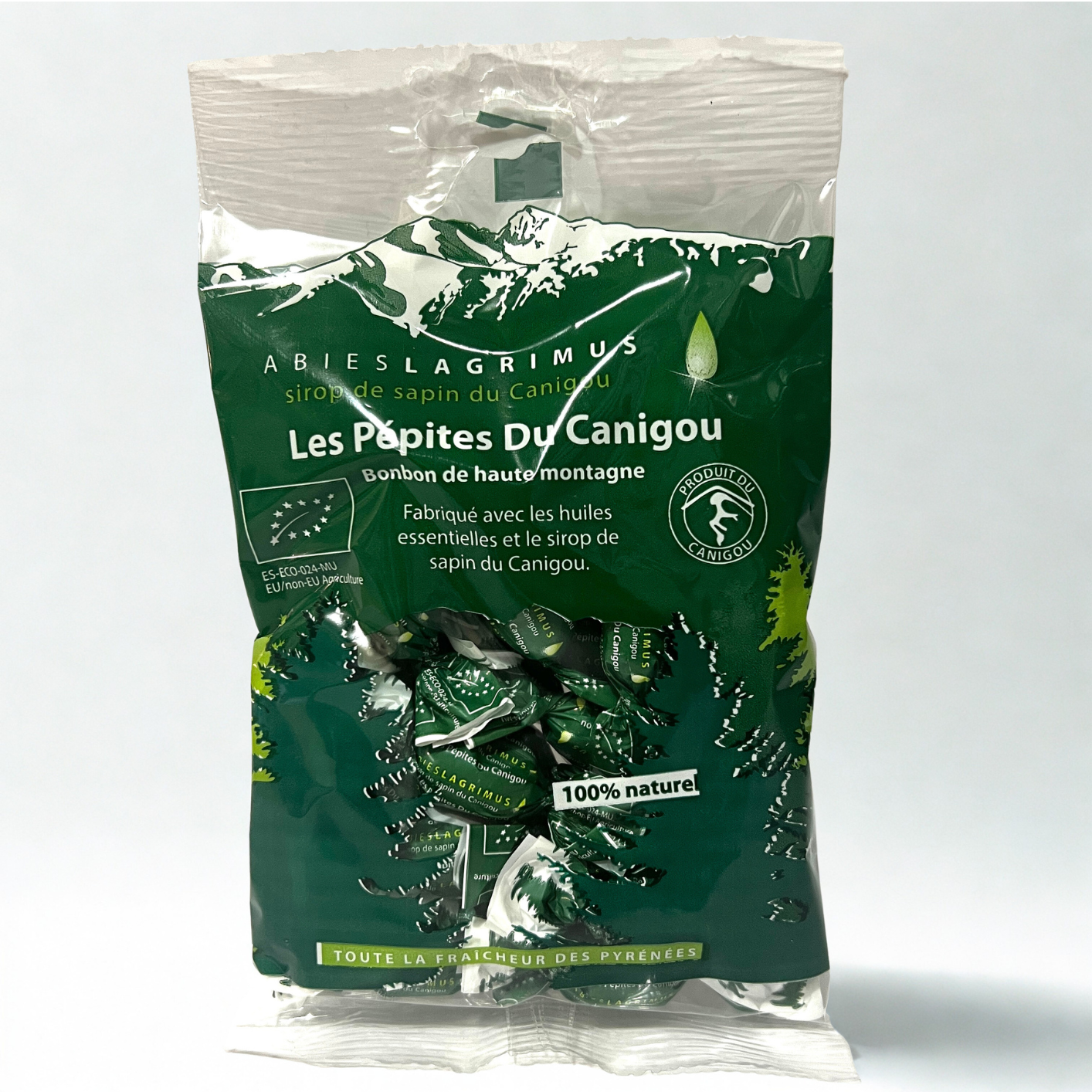 "Les pépites du Canigou"  Bonbons au sirop de Sapin