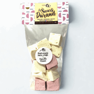 Guimauves sans œufs Vanille Fraise