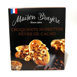 Croquants noisettes fèves de cacao