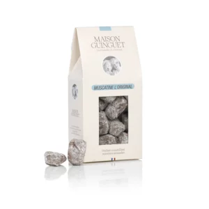 "Muscatine" praliné croustillant amandes et noisettes avec brisures de crêpe dentelle et chocolat au lait
