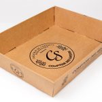 Corbeille carton rectangle - Comptoir des Saveurs 2