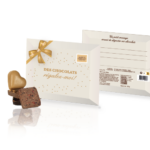 Enveloppe Noël "Doré" Assortiment de pralinés