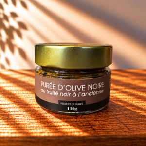 Purée d'olive noire au fruité noir à l'ancienne