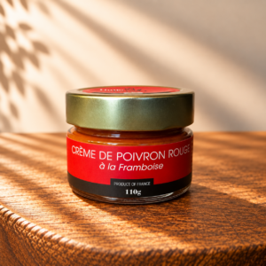 Crème de poivron rouge à la Framboise