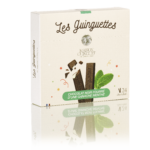 Les Guinguettes chocolat noir fourrés d'une ganache menthe