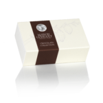 Ballotin, assortiment de chocolats noir, lait, blanc et blond