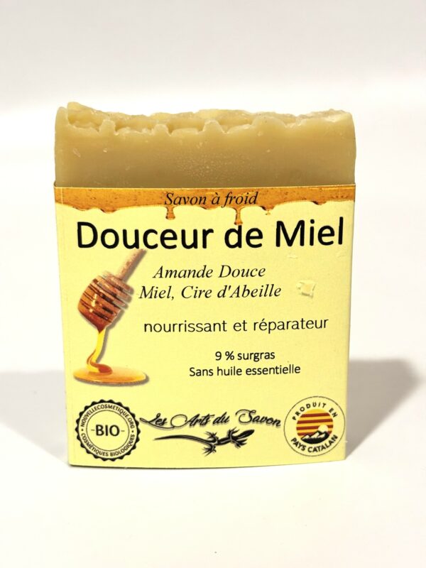 Savon Artisanal Bio " Douceur de Miel "