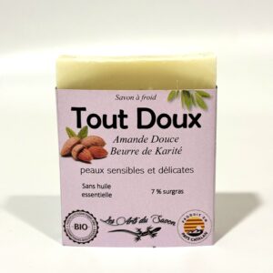 Savon Artisanal Bio " Tout Doux "