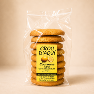 Couronne Citron "sachet de 8 couronnes"