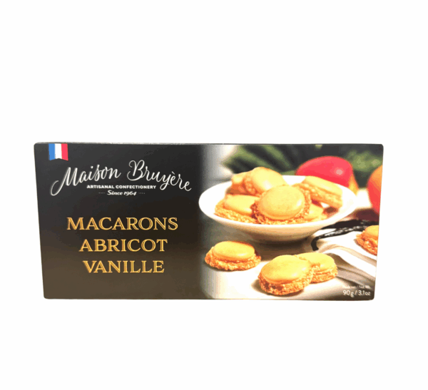 Macarons abricot vanille