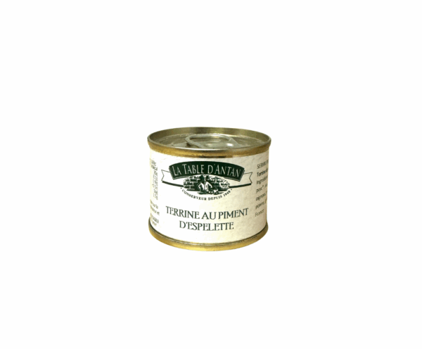 Terrine piment d’Espelette