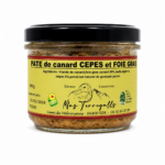 Pâté de Canard Cèpes et Foie Gras* Fabrication Artisanale*