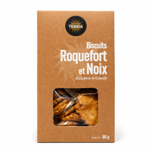 Biscuits Roquefort et Noix