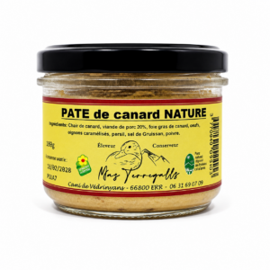 Pâté de Canard Nature* Fabrication Artisanale*