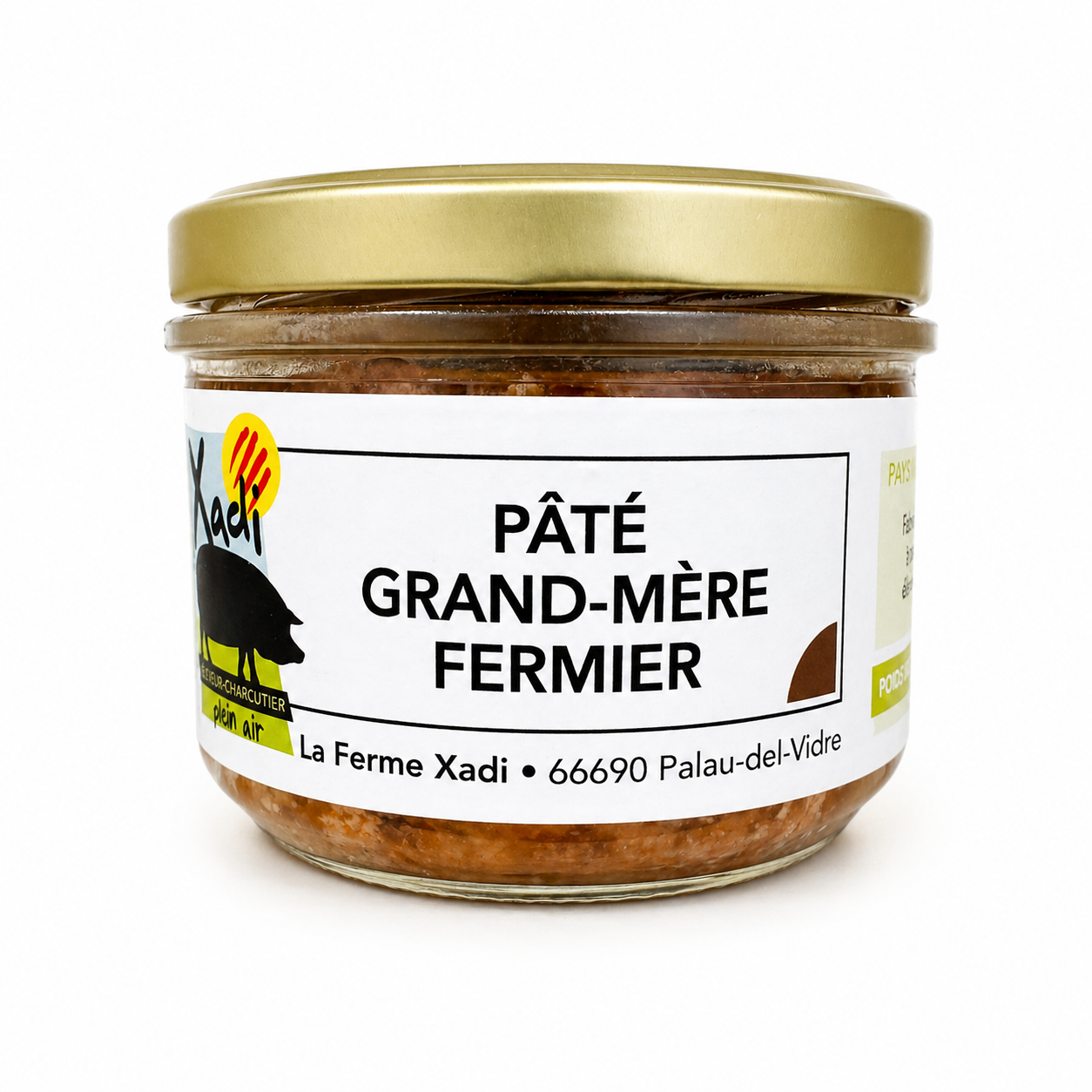 Pâté Grand-Mère Fermier * Fabrication Artisanale*