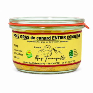 Foie gras de canard entier tradition