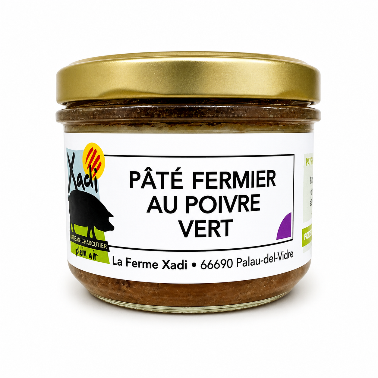 Pâté Fermier au poivre vert * Fabrication Artisanale*