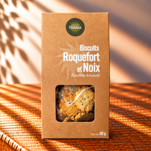Biscuits Roquefort et Noix