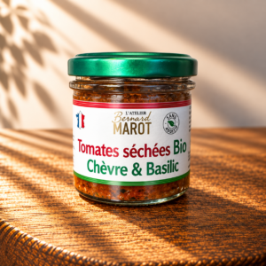 Tomates séchées Bio Chèvre & Basilic