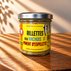 Rillettes aux Anchois et Piment d'Espelette