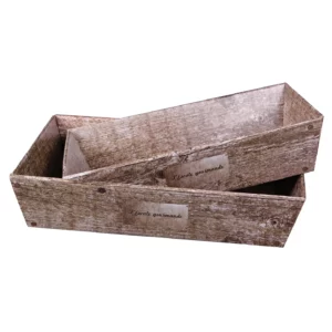 Corbeille l'escale gourmande rectangle