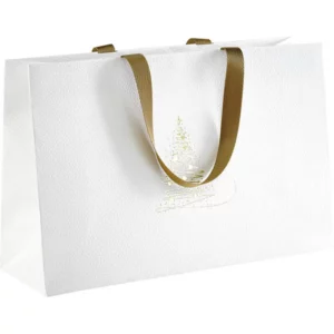 Sac papier éclats dorés 35,5x11,5x23